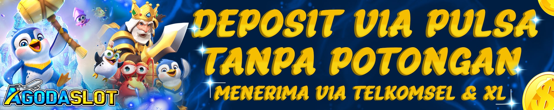 Deposit Pulsa Tanpa Potongan